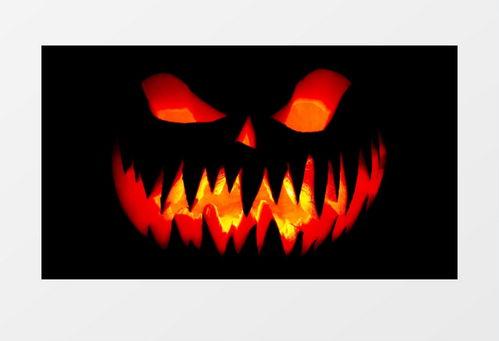 万圣节视频素材,惊悚与欢乐交织的视觉盛宴