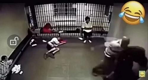 监狱被打视频,现场打斗视频曝光，真相令人震惊