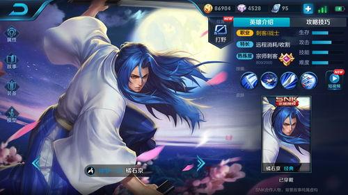 王者荣耀橘右京视频,剑舞风华，一招定乾坤