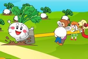 儿歌视频拔萝卜,童趣盎然，寓教于乐