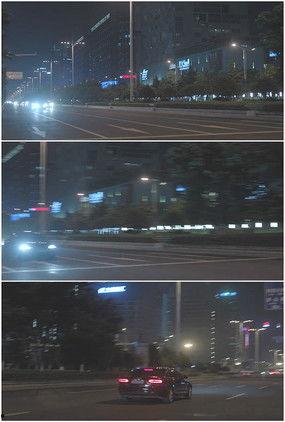 夜晚城市视频,霓虹闪烁下的都市夜生活掠影