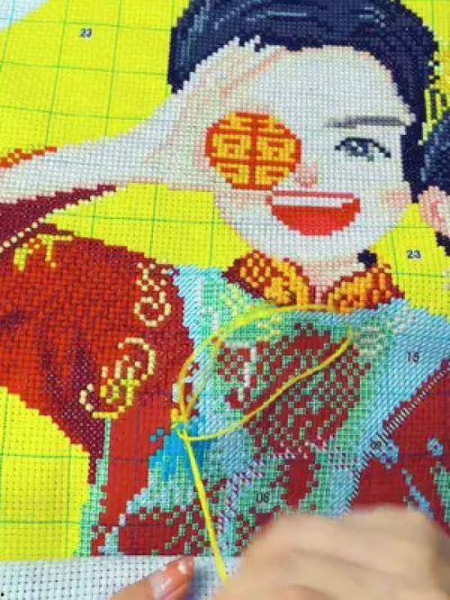 十字绣视频,跟随视频轻松掌握绣花技巧