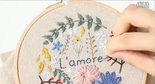 手工刺绣视频,跟随视频教程，领略手工刺绣之美