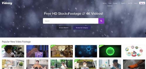 高清视频素材下载网站,海量资源一网打尽