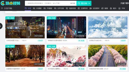 高清视频素材下载网站,海量资源一网打尽
