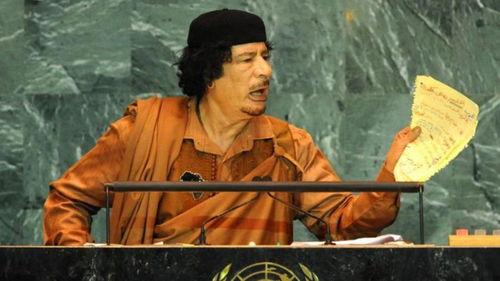 卡扎菲视频,中东风云变幻中的权力博弈