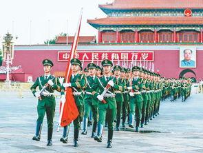 国旗护卫队视频,守护国旗的荣耀瞬间