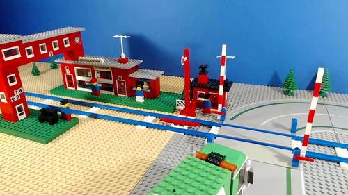 乐高火车玩具视频,创意无限，亲子互动的欢乐时光