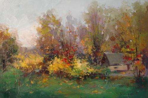 油画风景视频,捕捉自然之美，尽收眼底