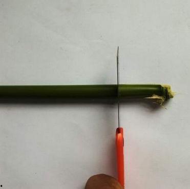 用塑料管制作唢呐哨片视频