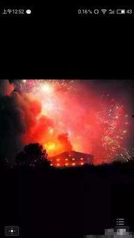 烟花爆炸视频,璀璨瞬间，视觉盛宴