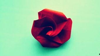玫瑰花怎么折视频,视频教学，轻松学会制作精美玫瑰